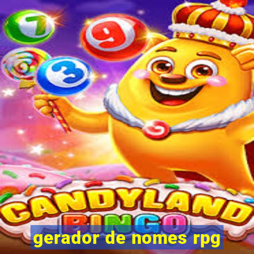 gerador de nomes rpg